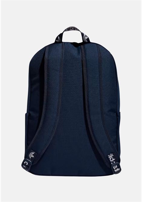 Blue backpack with unisex front logo ADIDAS ORIGINALS | HK2621.